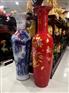 西安陶瓷礼品大花瓶，迎客松落地花瓶销售