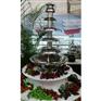 巧克力喷泉机 酒店婚庆商用五层80cm巧克力喷泉机瀑布机型
