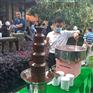 上海巧克力噴泉機租賃diy暖場婚慶家庭日