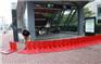 防汛新裝備水立克紅色擋水板地鐵火車站儲備物資