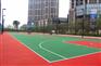 天津校園室外操場籃球場施工硅PU球場面層 修補 劃線