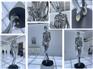 浙江展廳擺飾 不銹鋼鏡面人物雕塑 工藝定制