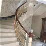 杭州 酒店24k金楼梯扶手 造型时髦风设计
